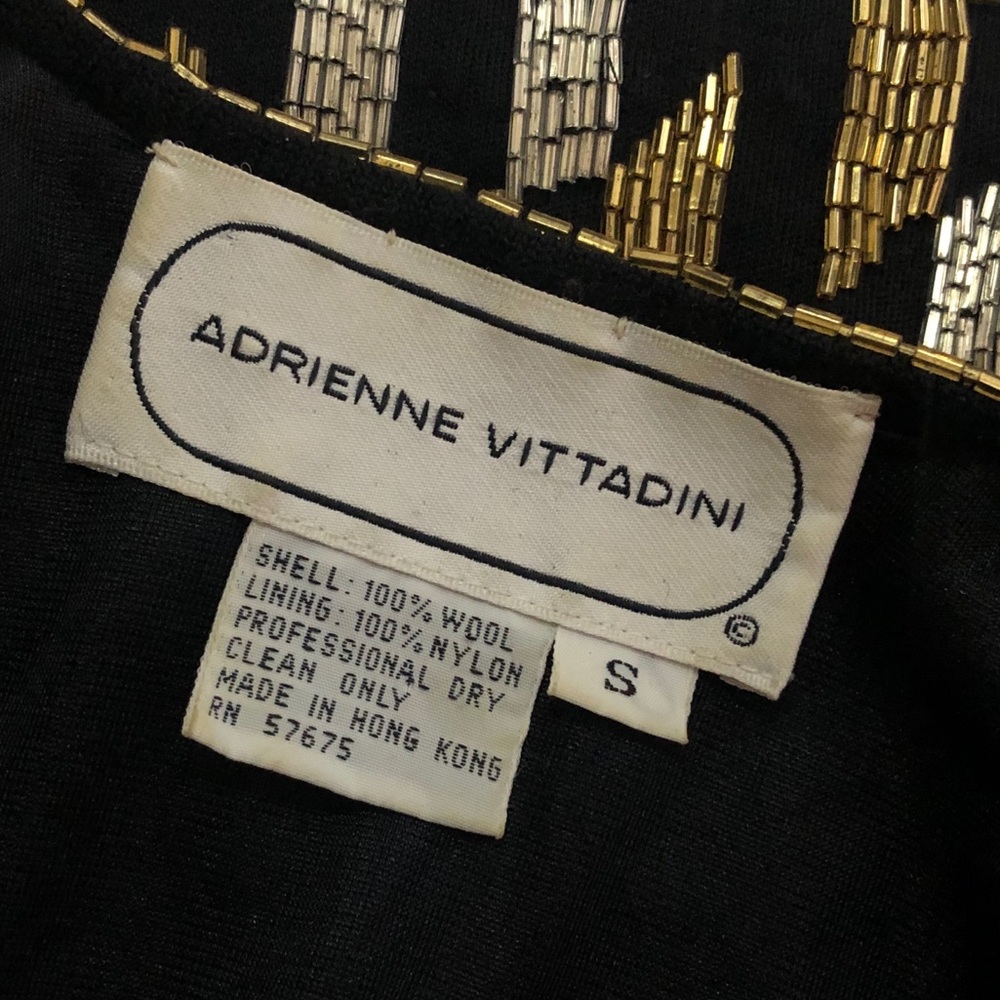 🚫SOLD•E✝️SY🚫 Adrienne Vittadini Sequin Blazer - Picture 5 of 6